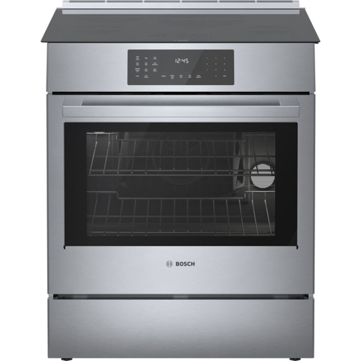 Bosch Induction Range HII8057C Stainless Steel schwartz