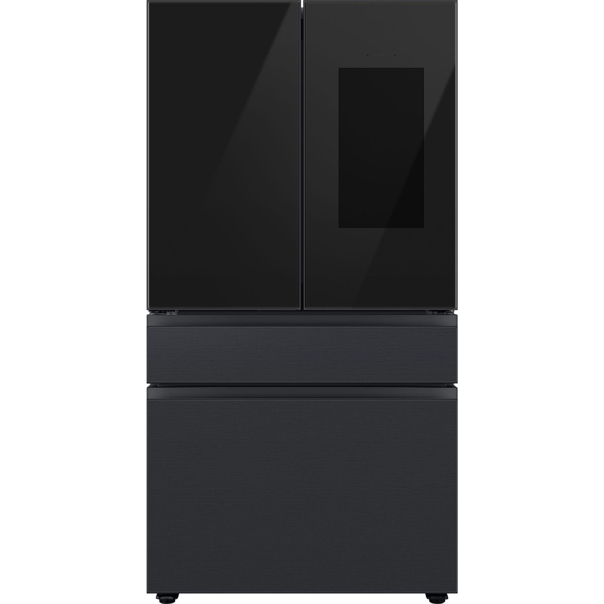 Samsung Bespoke 4 Door Fridge (RF29BB89008MAC) - Charcoal + Matt Black ...